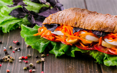 Nos sandwiches